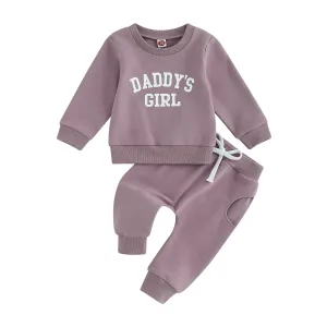 Daddy's Girl Sweatshirt Set