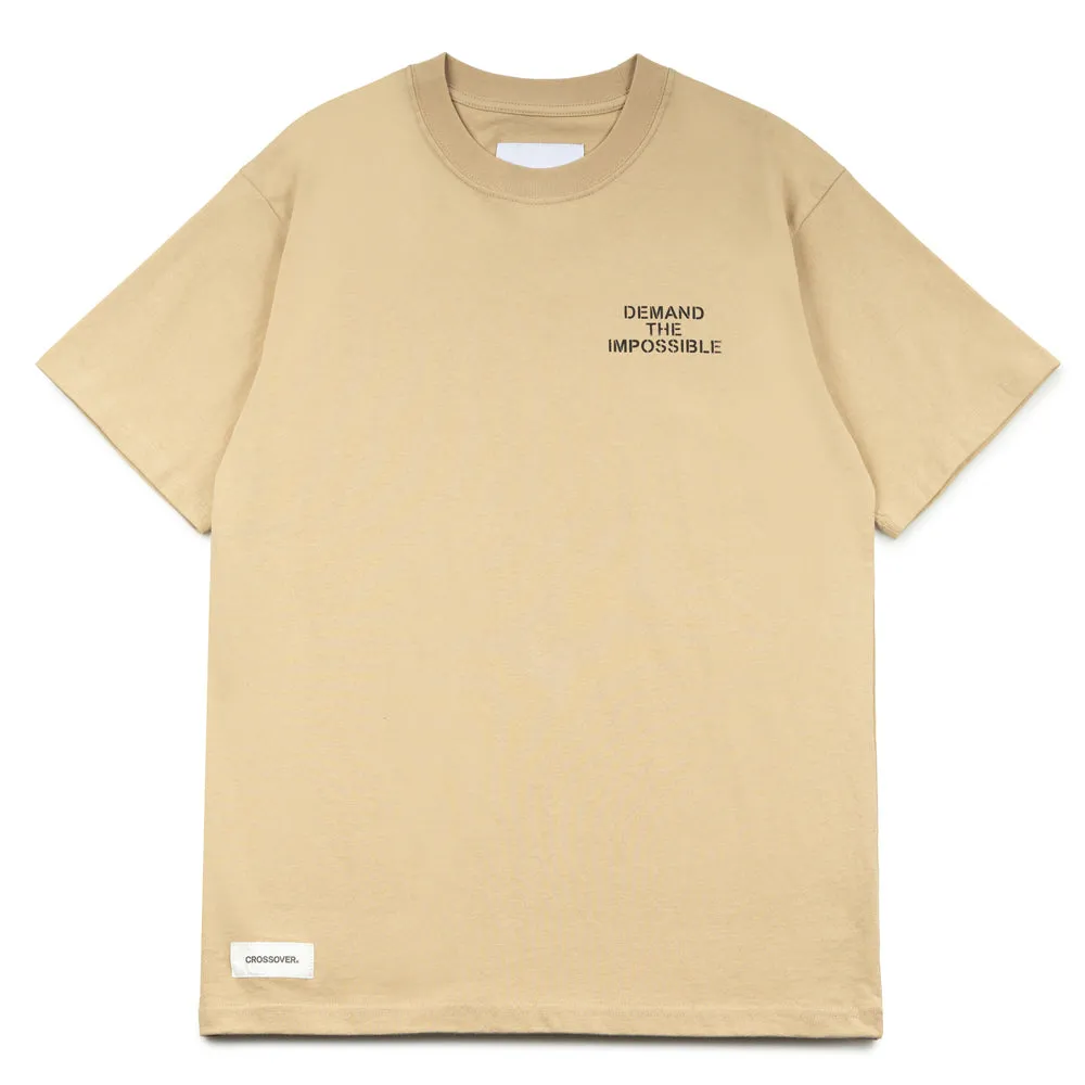 Daily '01' Tee | Khaki
