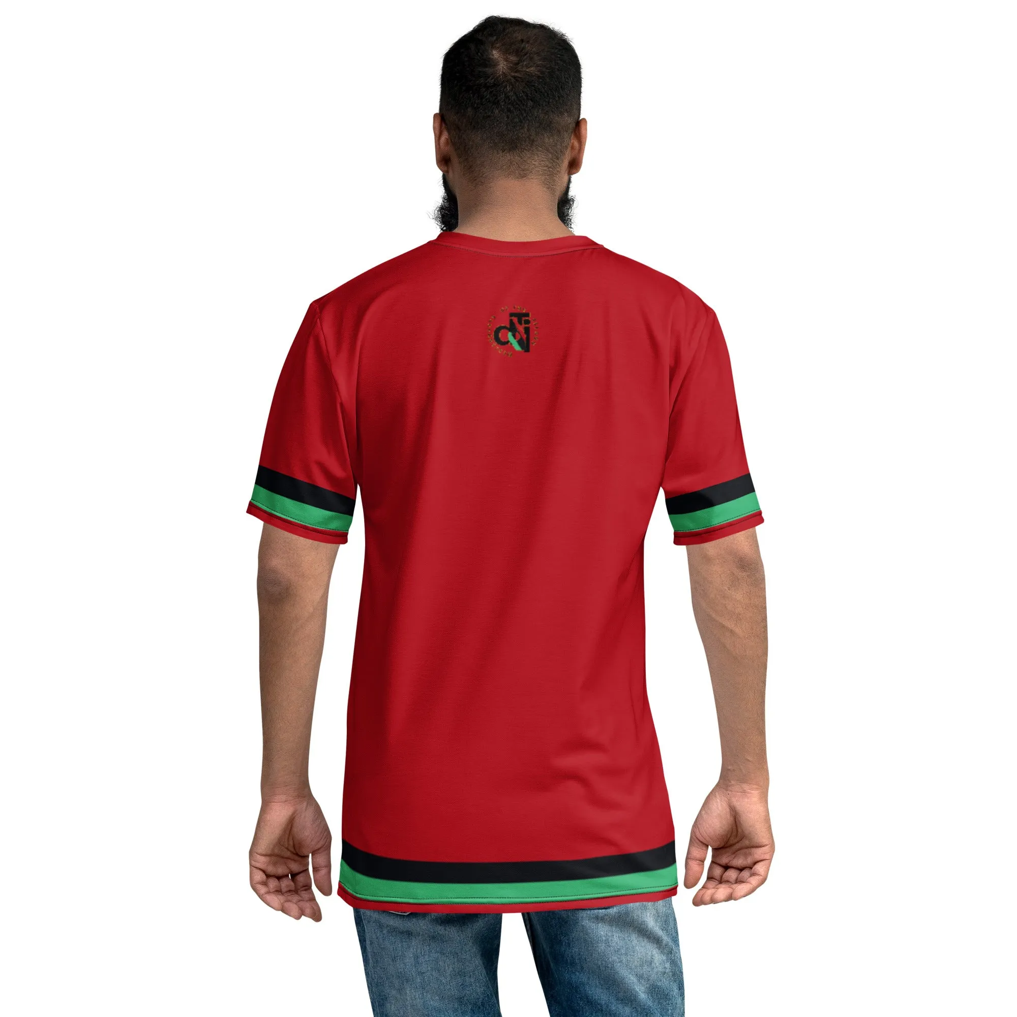 Descendants of the Island Juneteenth Red Men's t-shirt