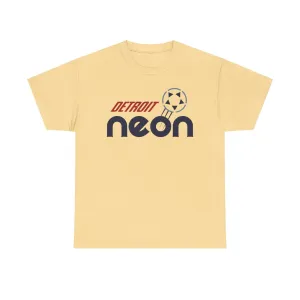 Detroit Neon Michigan Continental Indoor Soccer League 1994-1996 T-shirt