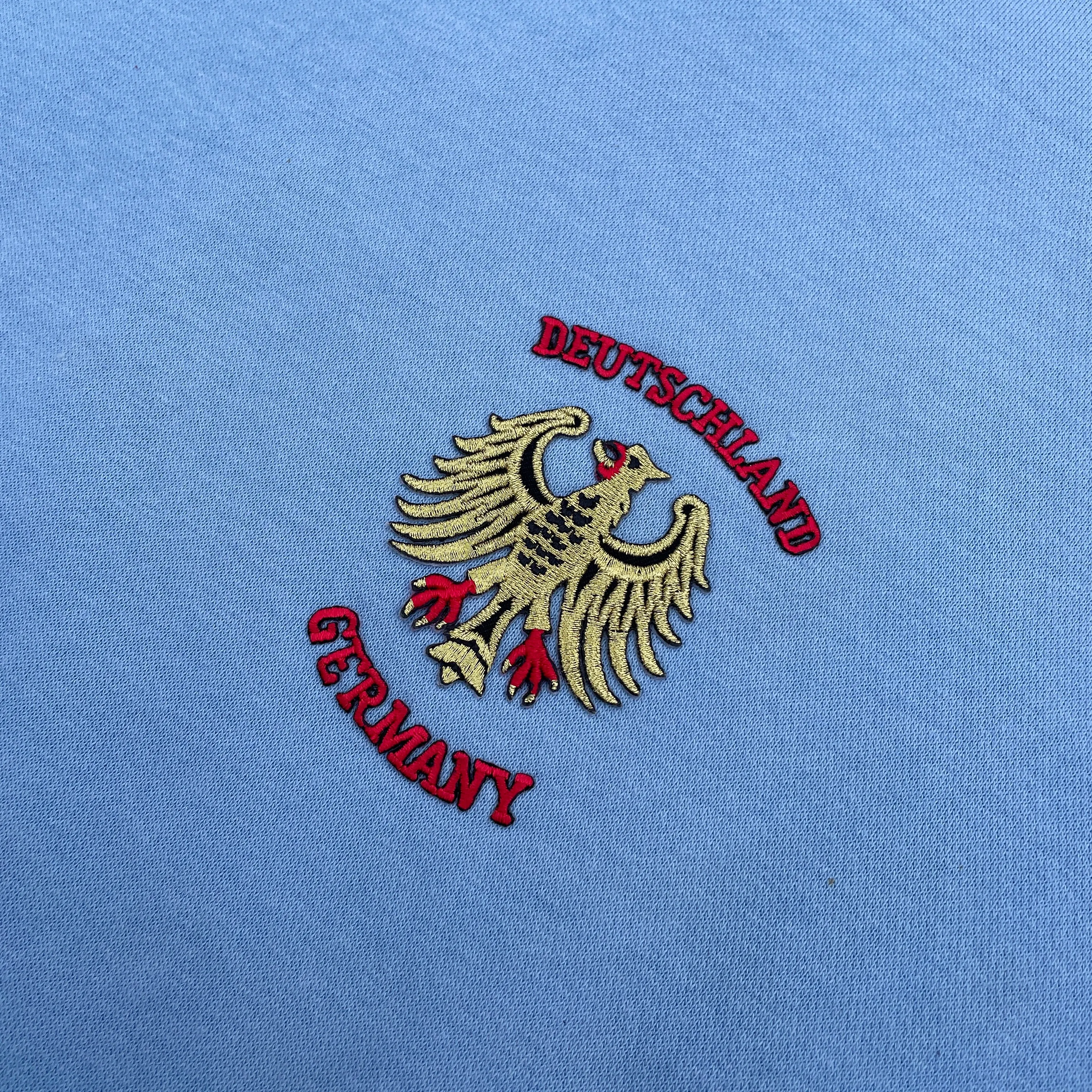 Deutschland Germany Embroidered Crewneck