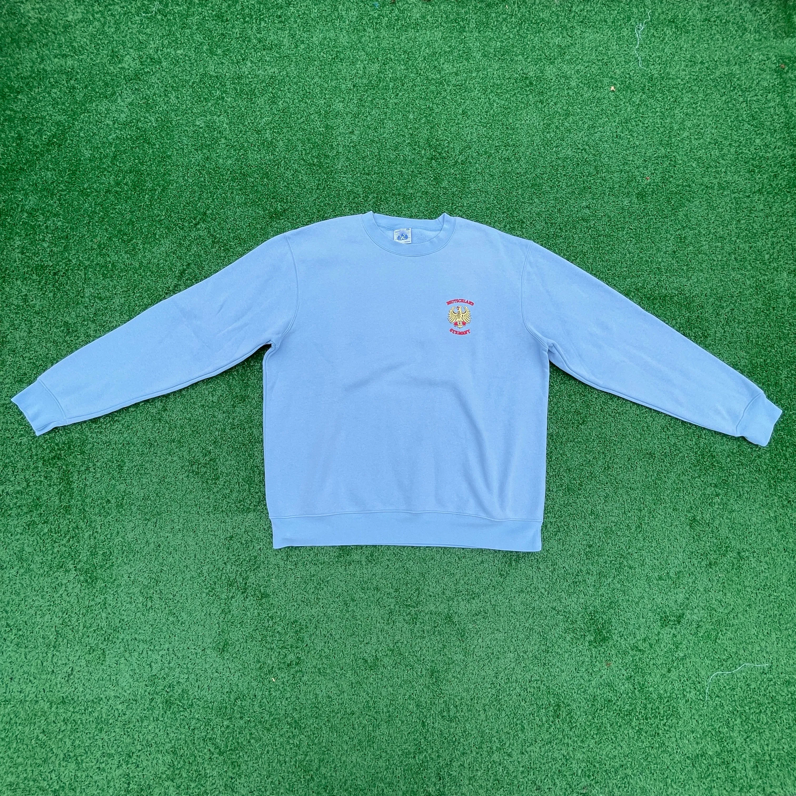 Deutschland Germany Embroidered Crewneck