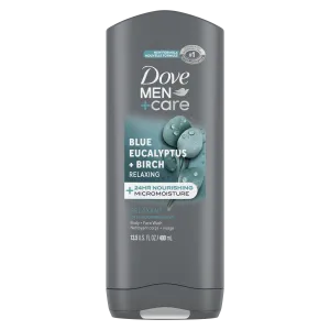 Dove Men   Care Blue Eucalyptus   Birch Micro Moisture Body Wash, 400ml