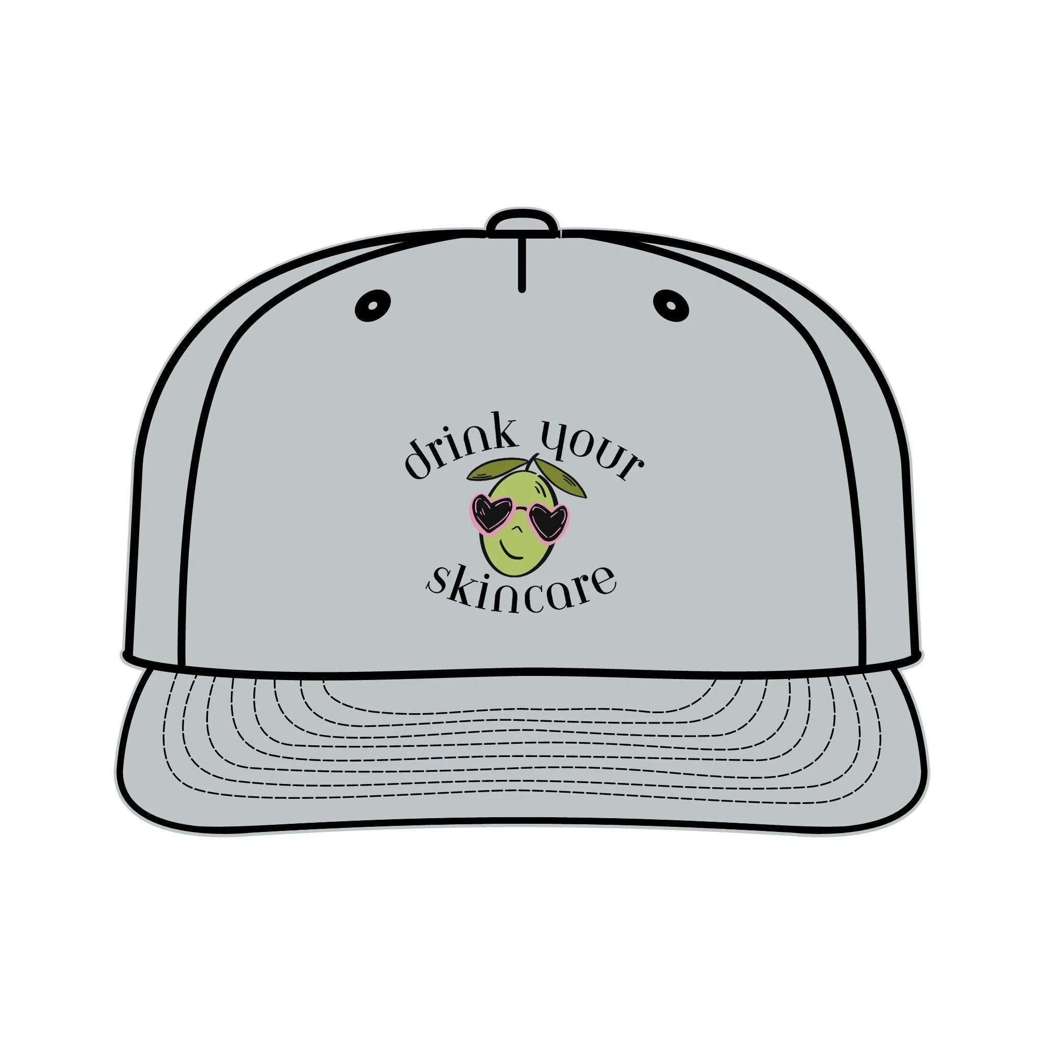 Drink your skincare / olive trees /Surf Cap