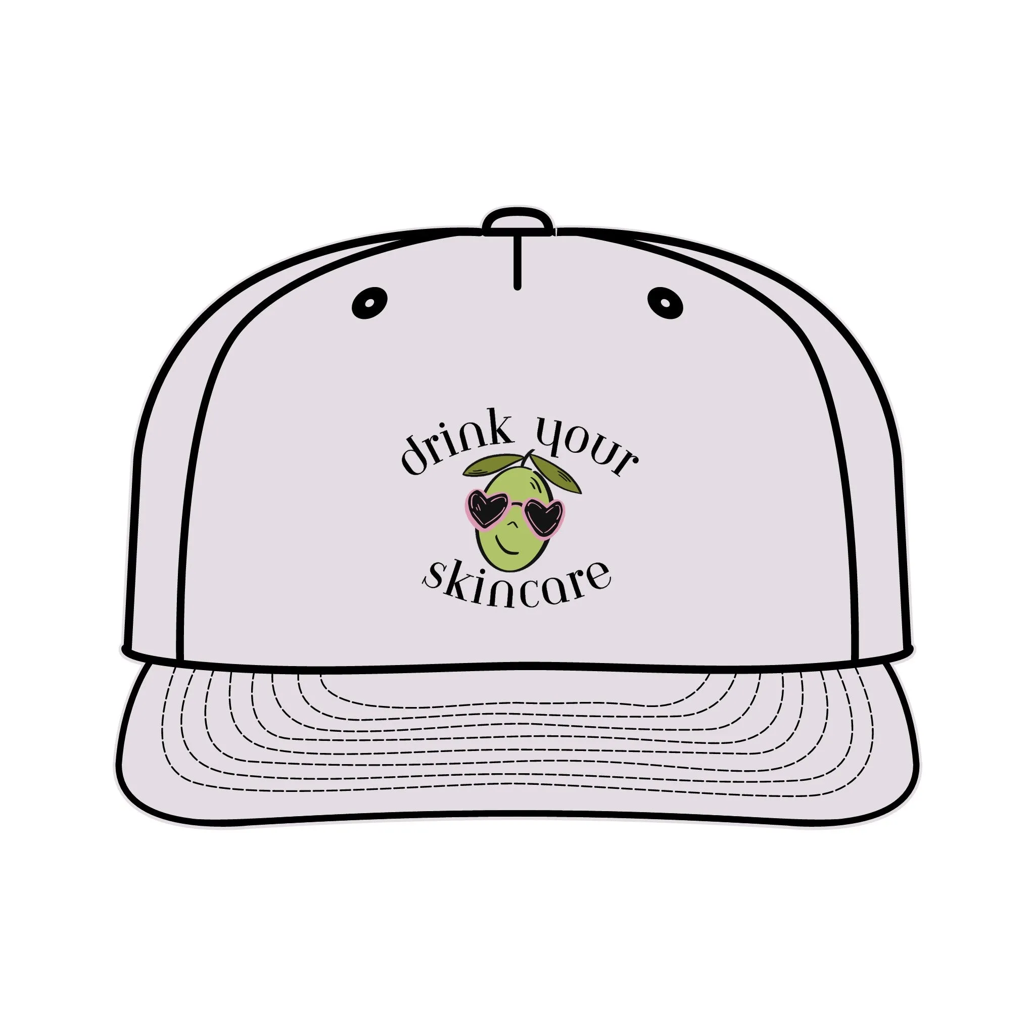 Drink your skincare / olive trees /Surf Cap