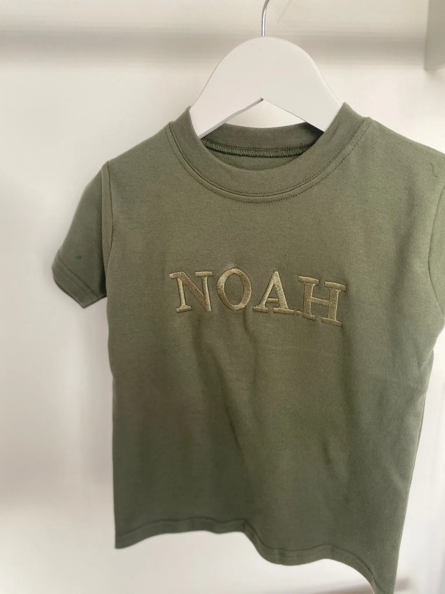 Embroidered Name Tee