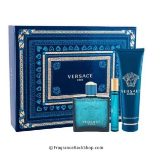 Eros by Versace Gift Set 3piece set 3.4oz   mini   SG