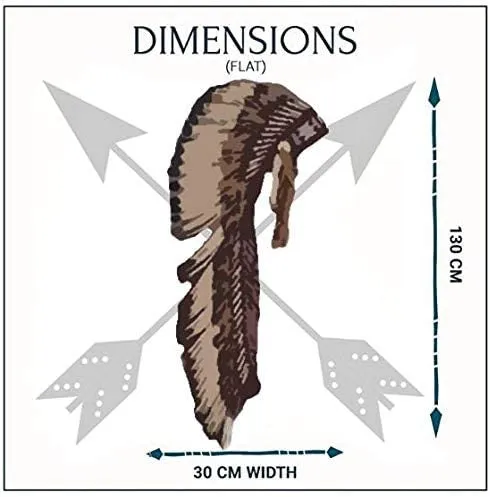 Extra Long Feather Headdress - Indian Headdress Inspired - Headdresses