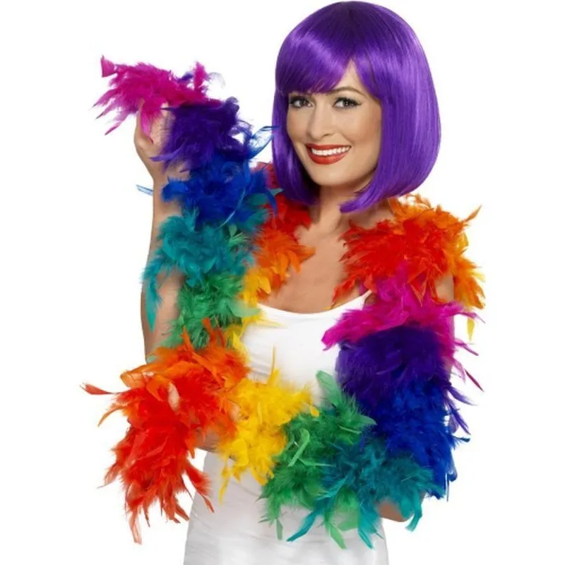 Feather Boa, Rainbow