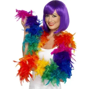 Feather Boa, Rainbow