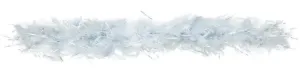 Feather Boa Silver