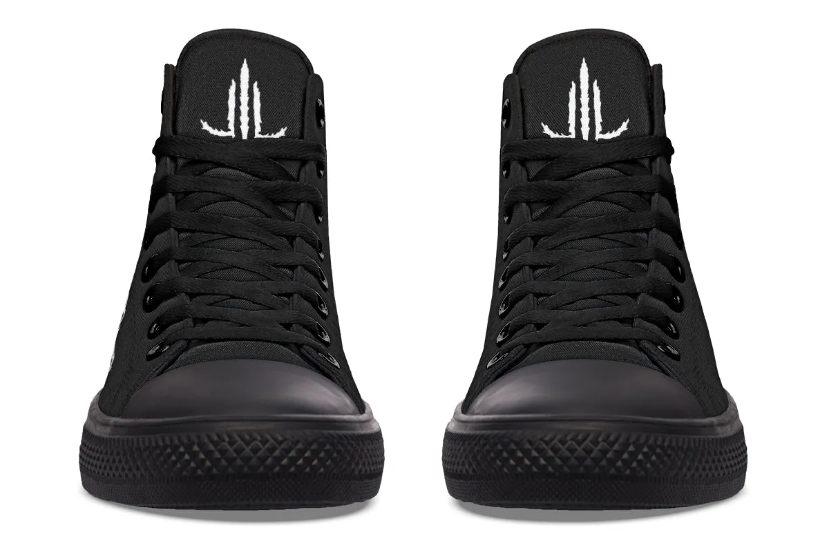 Flower Ghost High Tops