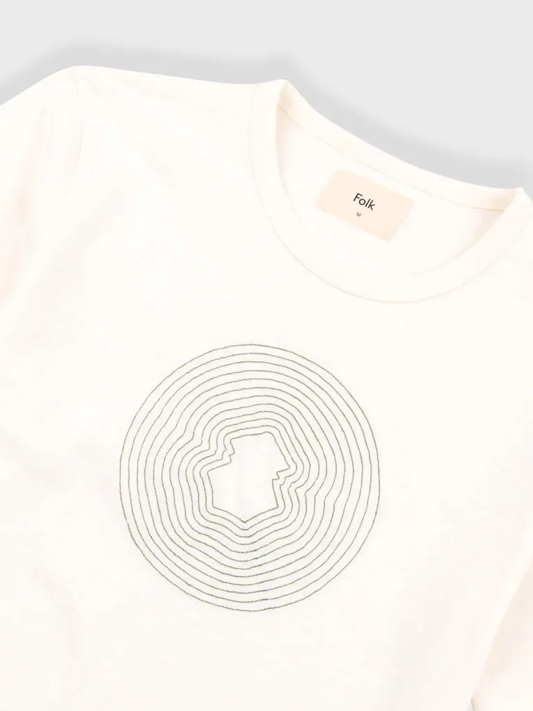 Folk Zaki T-Shirt in Ecru
