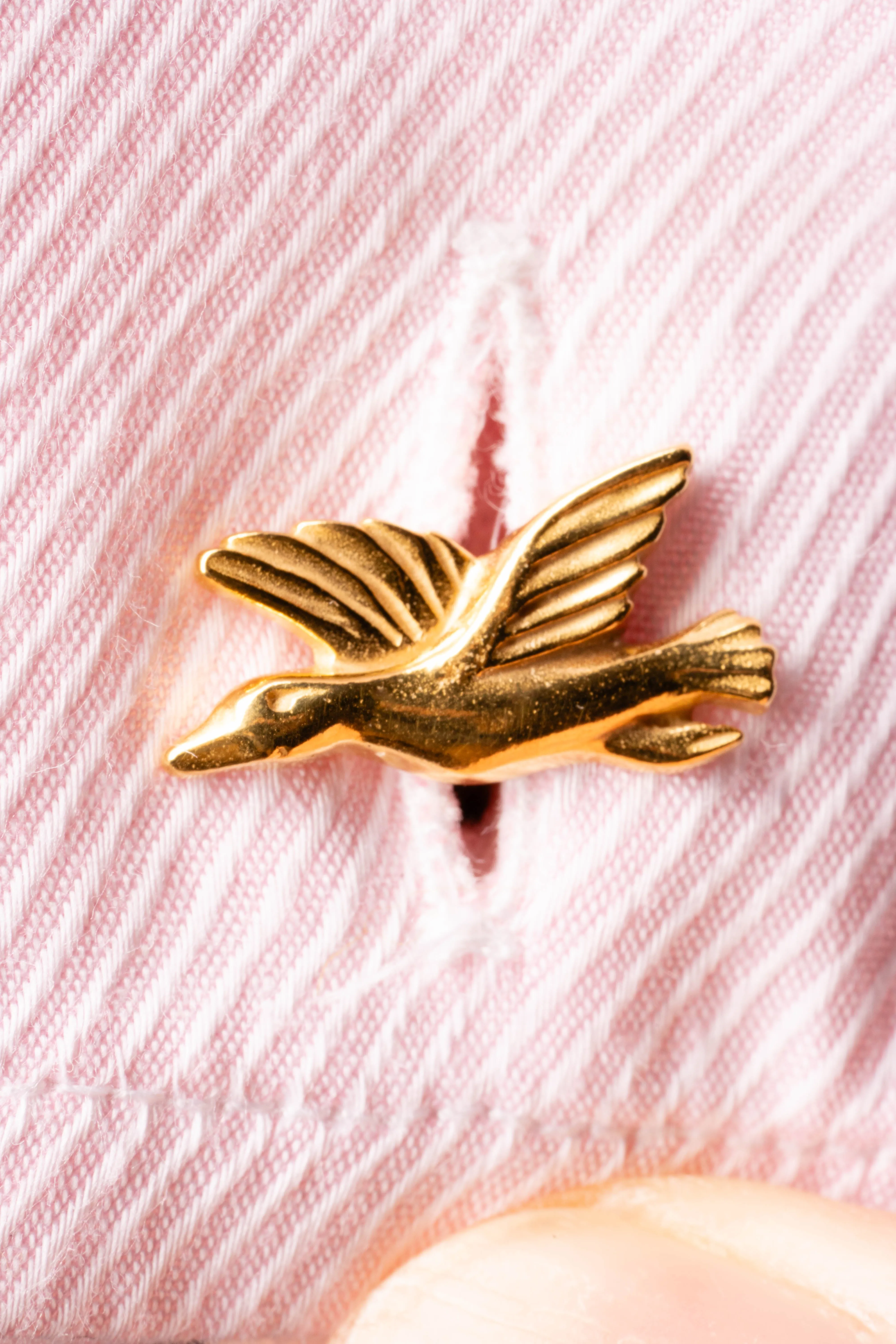 Fox & Goose Yellow Gold Vermeil Cufflinks
