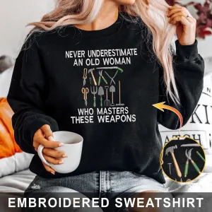 Garden Weapons Embroidered Sweatshirt - Hoodie