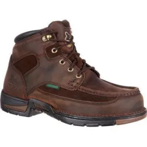 Georgia Men's Athens 6" Steel Toe Waterproof Work Boot - Brown - G7603