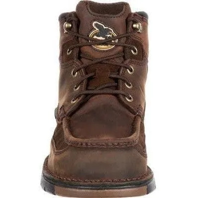 Georgia Men's Athens 6" Steel Toe Waterproof Work Boot - Brown - G7603