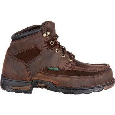 Georgia Men's Athens 6" Steel Toe Waterproof Work Boot - Brown - G7603
