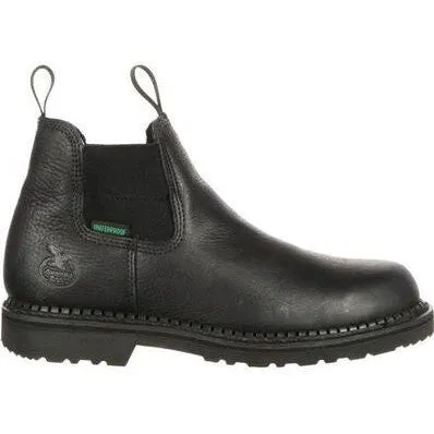 Georgia Men's Giant 5" Waterproof High Romeo Work Boot -Black- GB00084