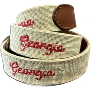 Georgia Small Script (Light Khaki)