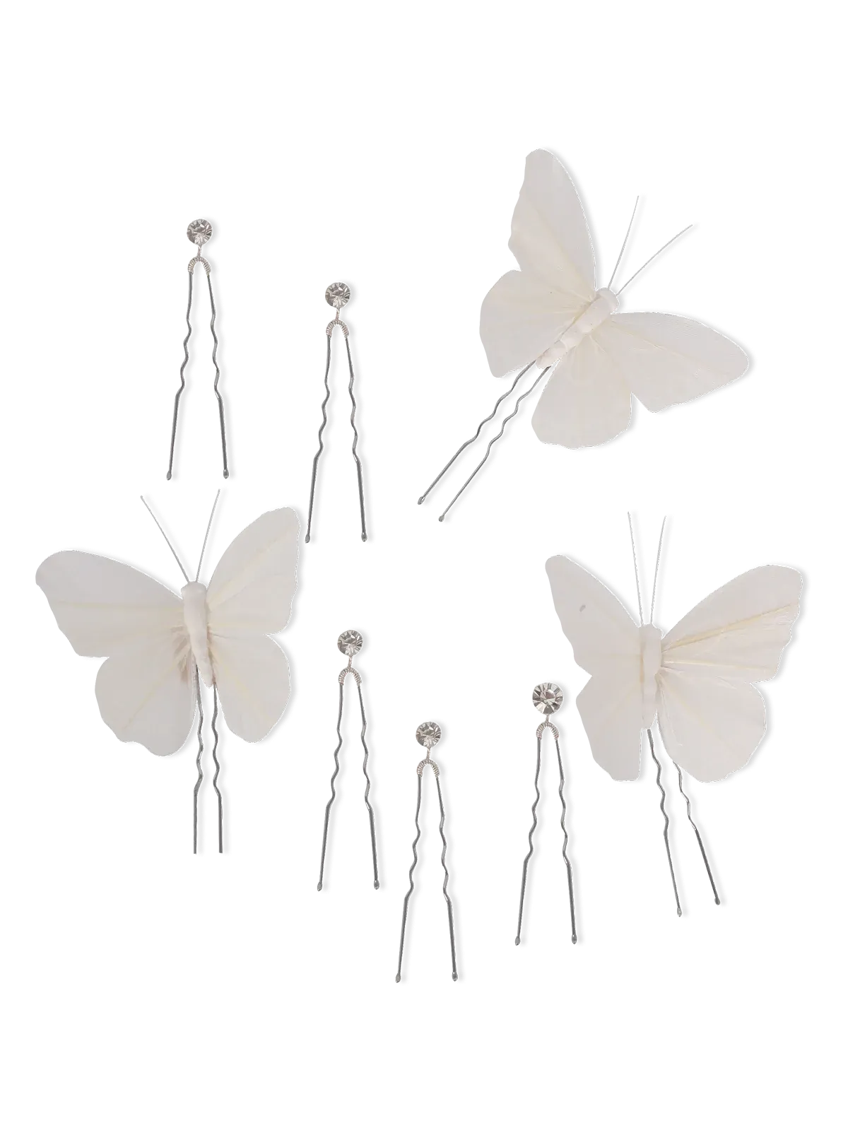 GLASSWING HAIR PIN SET