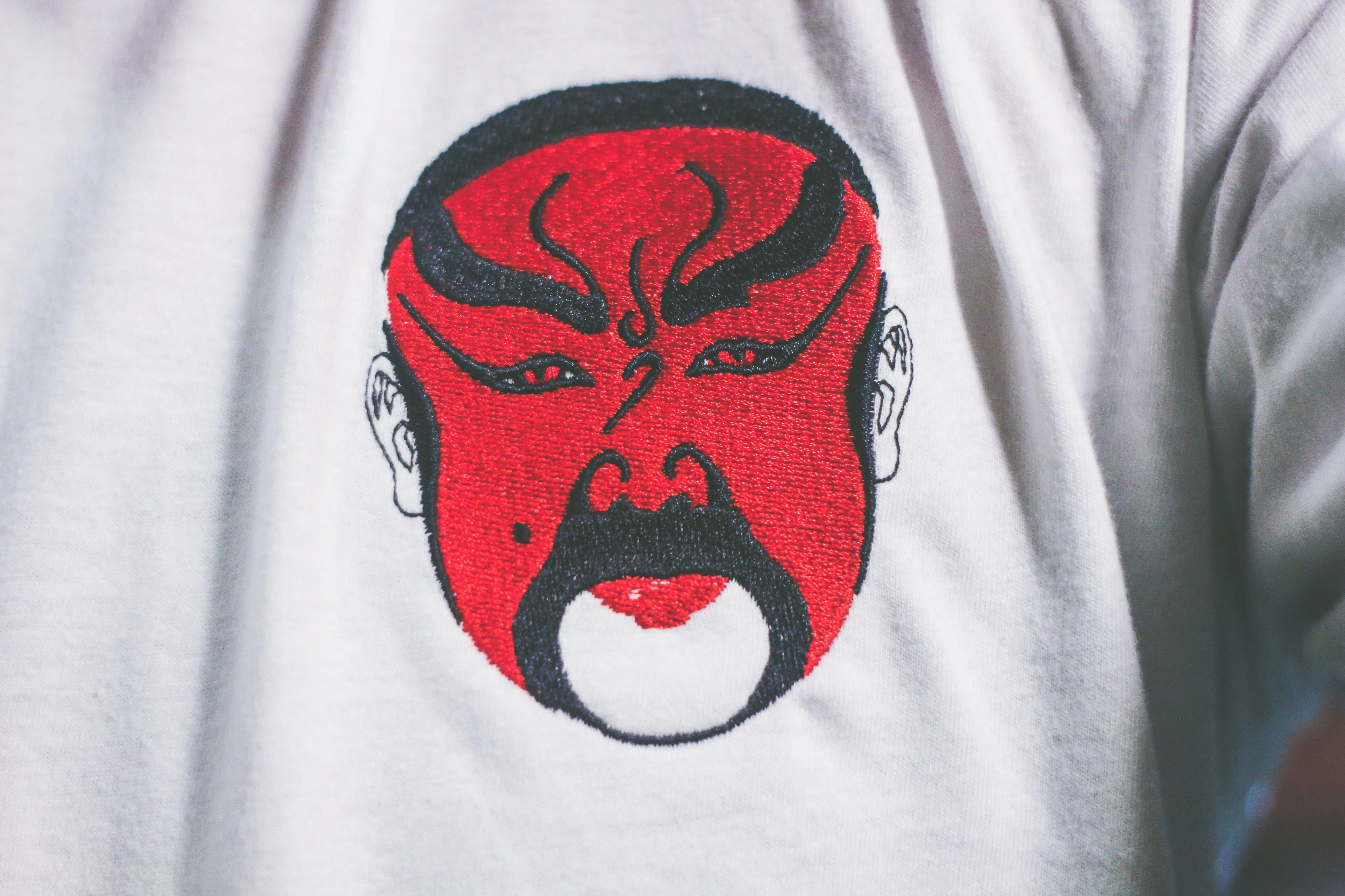 God of War (Guan Yu) Embroidered T-Shirt
