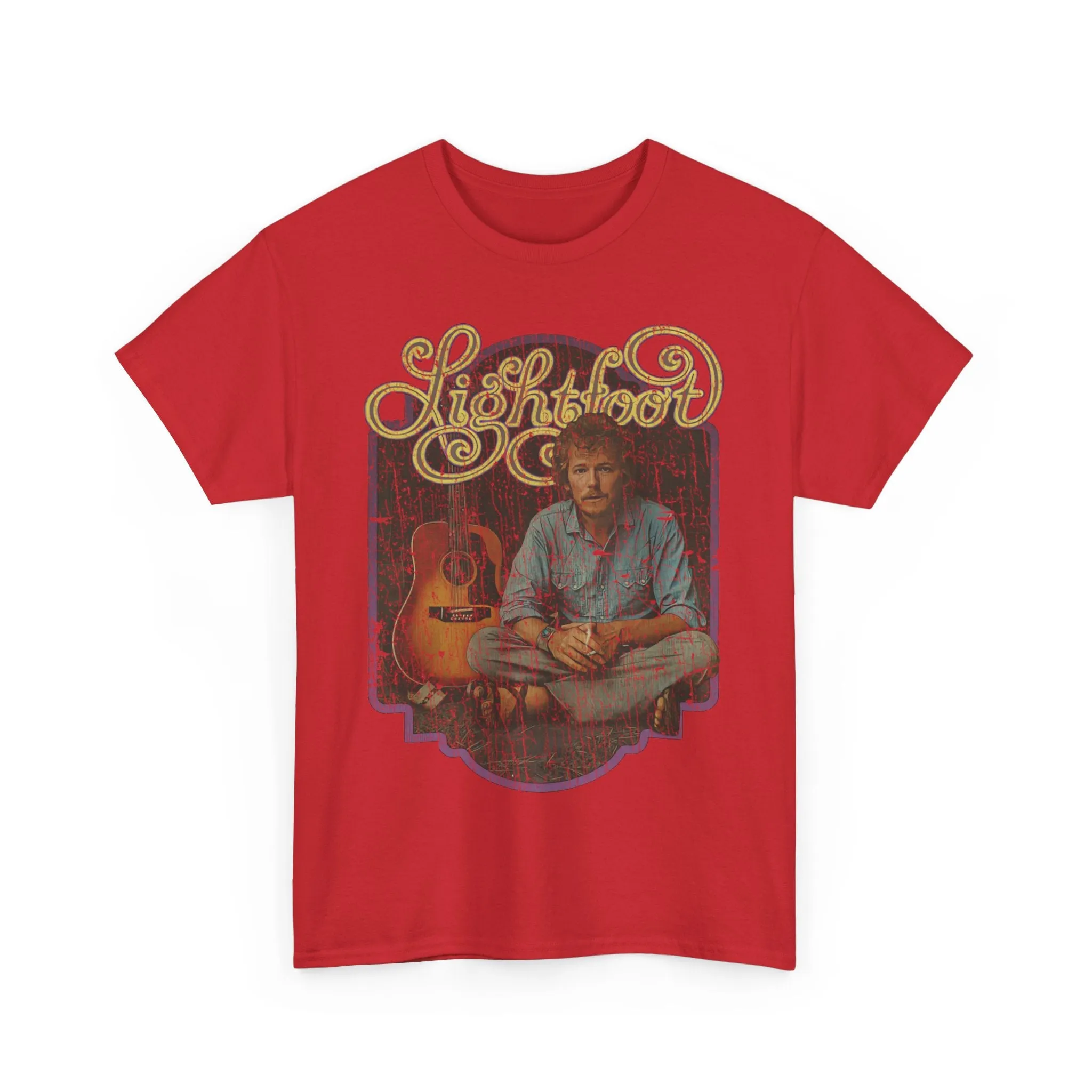Gordon Lightfoot Sundown 1974 Canadian Singer T-shirt