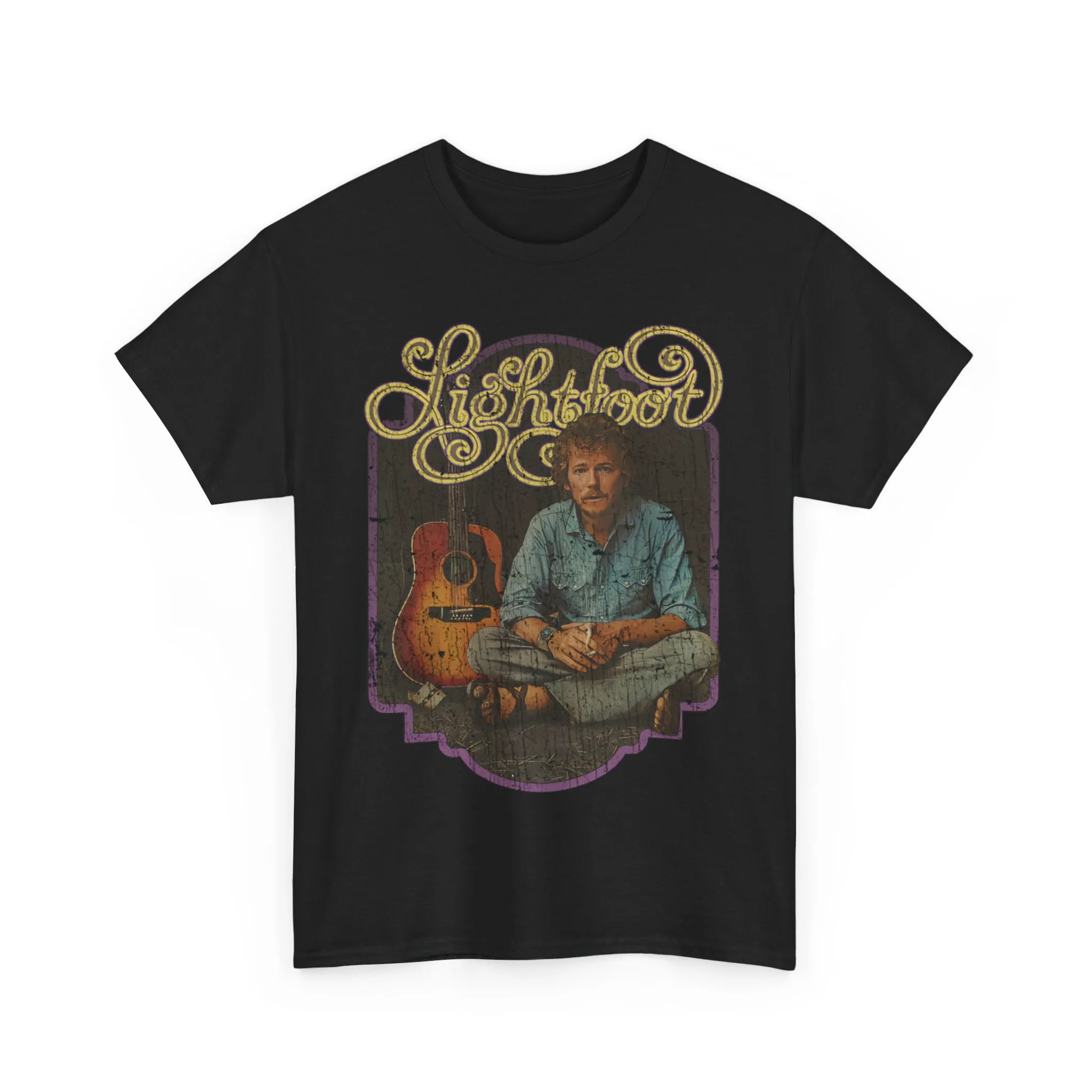 Gordon Lightfoot Sundown 1974 Canadian Singer T-shirt
