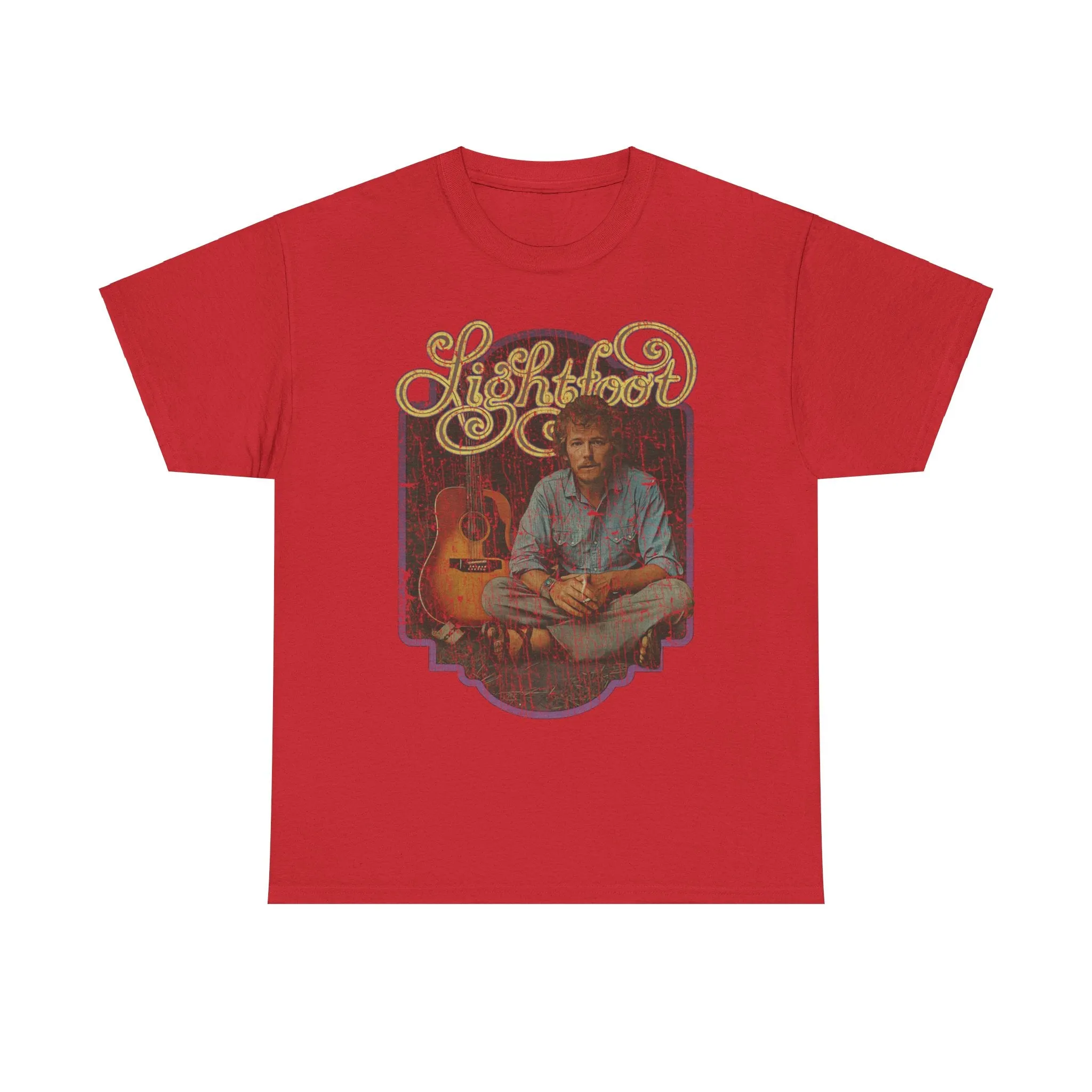 Gordon Lightfoot Sundown 1974 Canadian Singer T-shirt