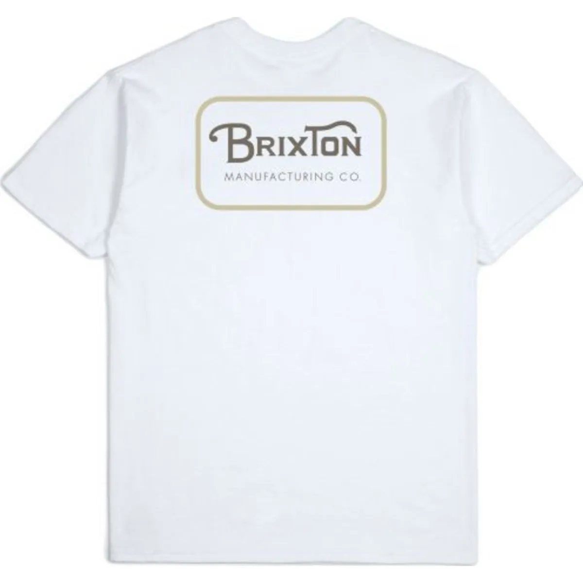 Grade S/S Standard Tee - White/Khaki