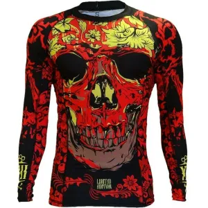 Hardcore Training Skull Folk Rash Guard Men's