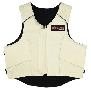 HILASON - Large Bull Riding Vest Bull Pro Rodeo Leathergear Equipment