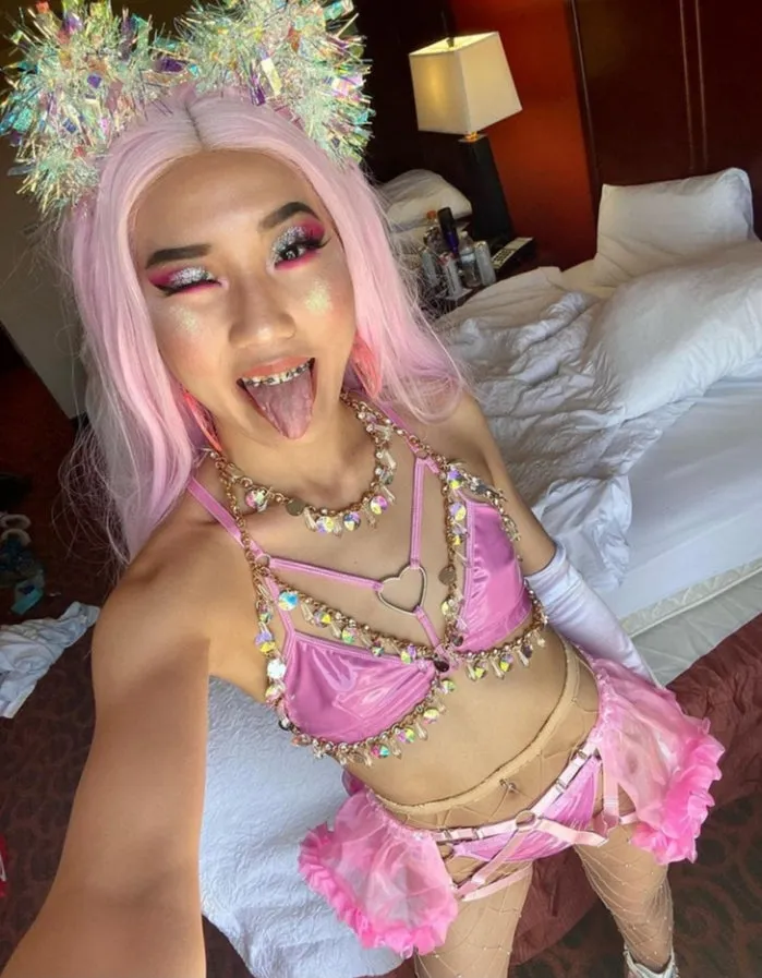 Holographic Sparkle Kittycorn Ears