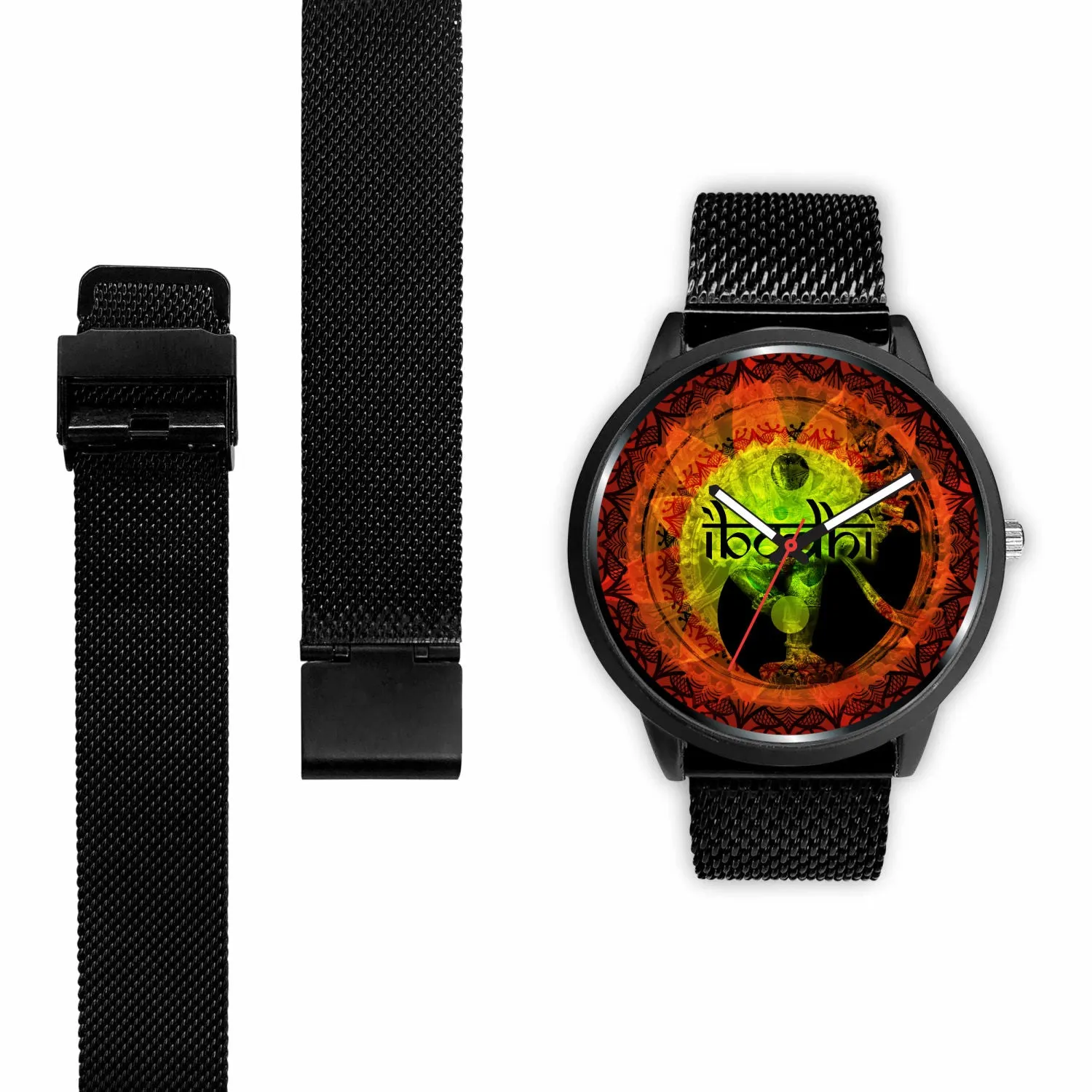 Ibodhi Glowing Sacred Geometry Mandala Watch