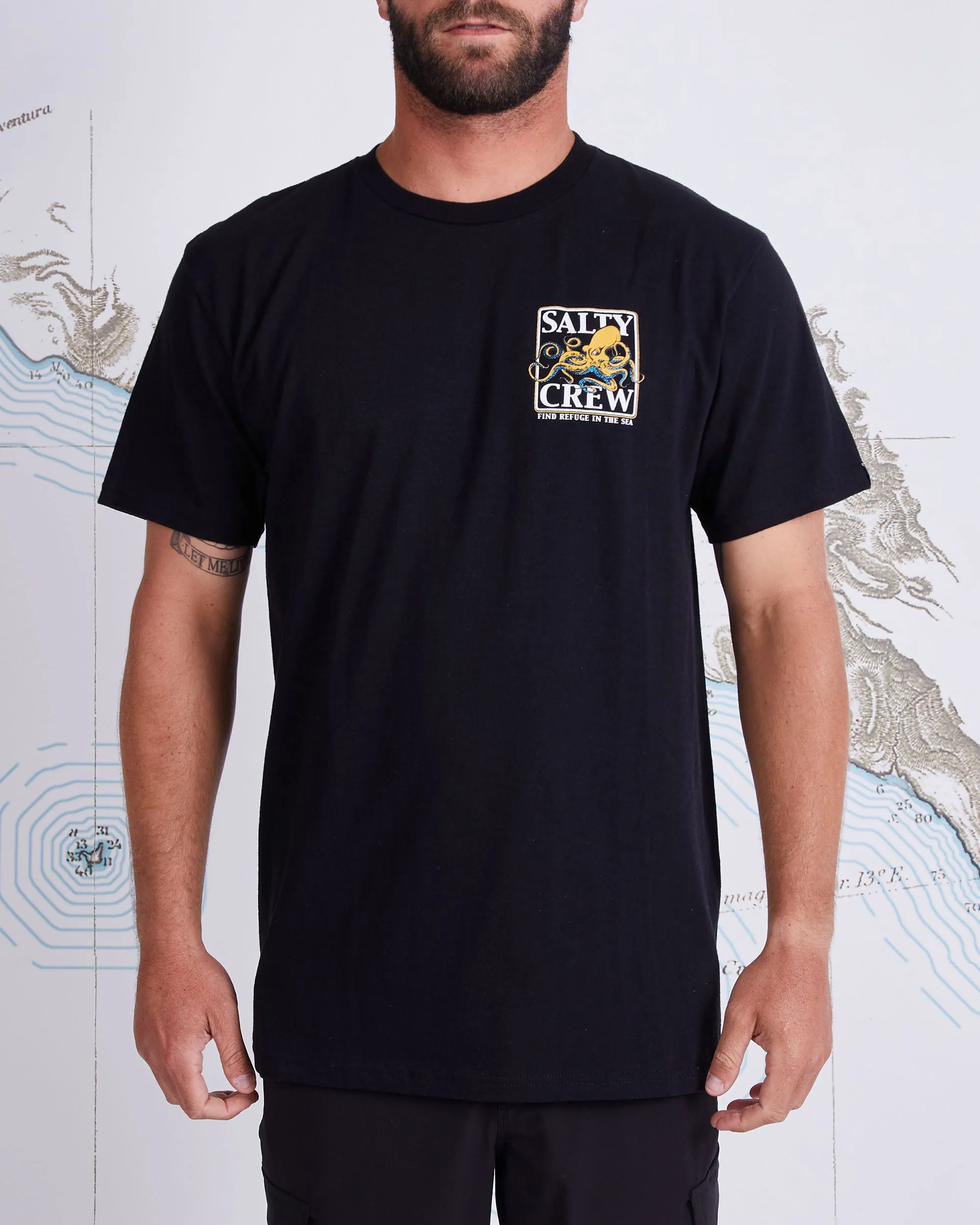 Ink Slinger Standard S/S Tee - Black
