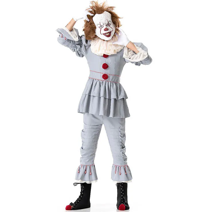 IT Pennywise Grey Costume