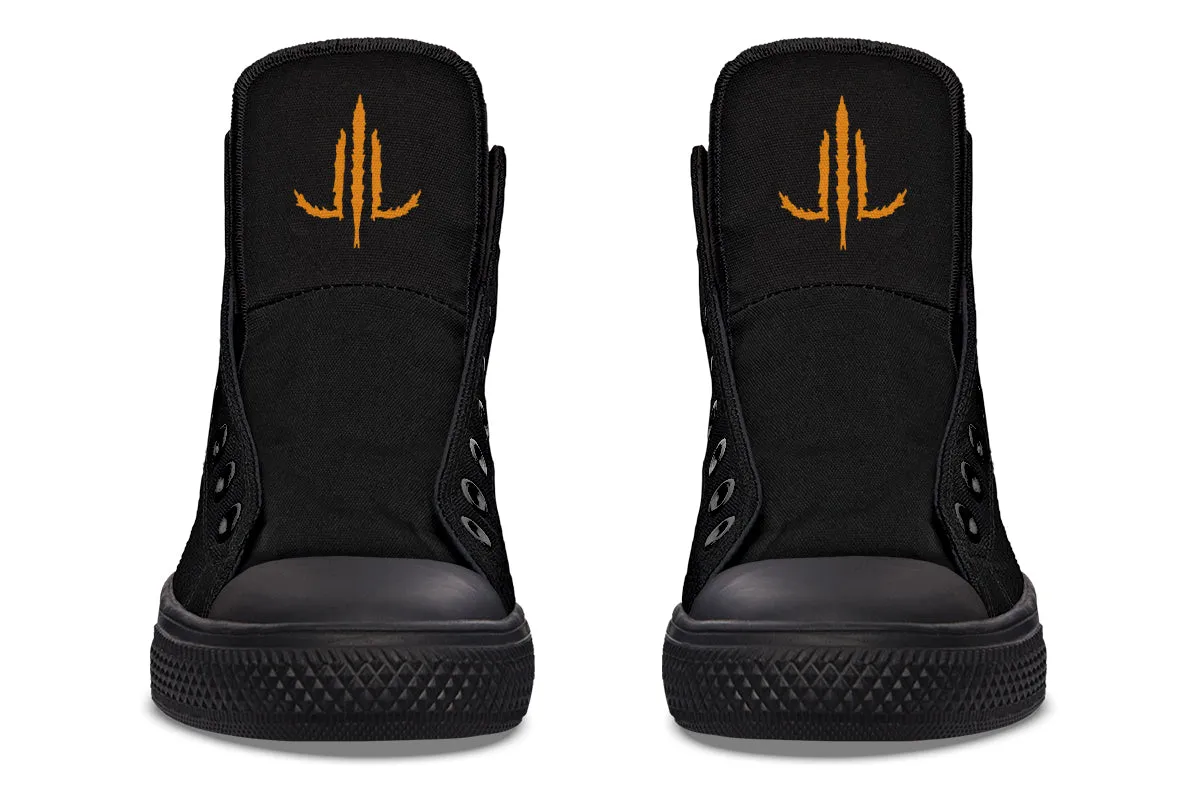 Jack O Lantern High Tops