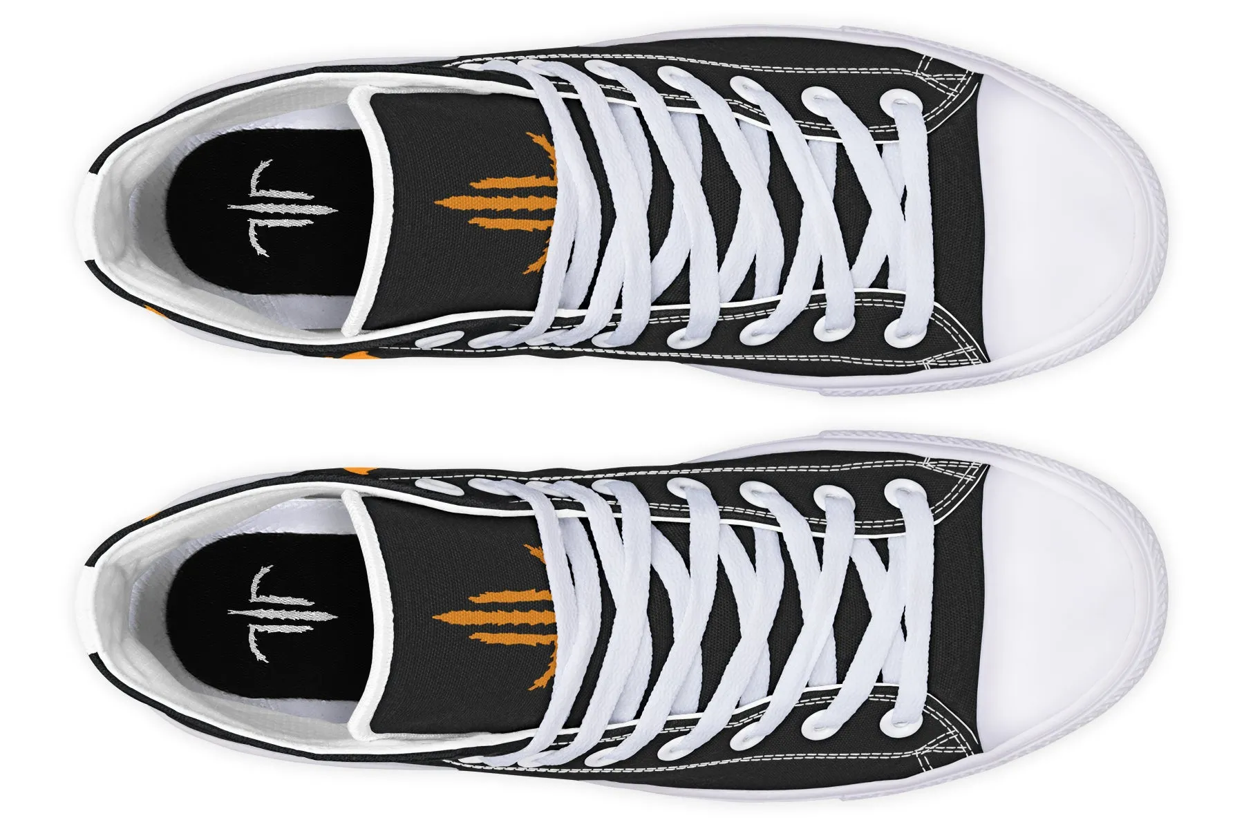 Jack O Lantern High Tops