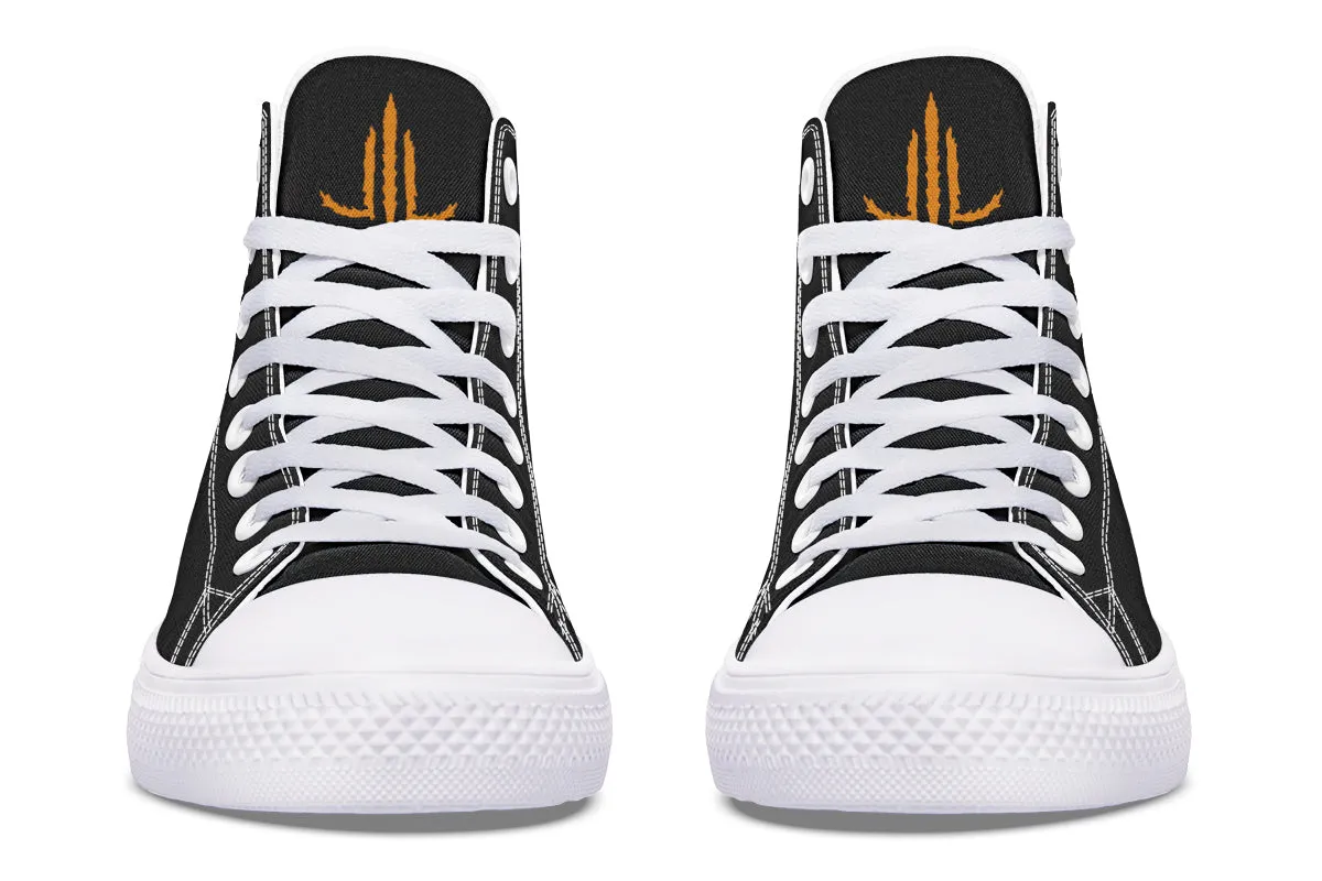 Jack O Lantern High Tops