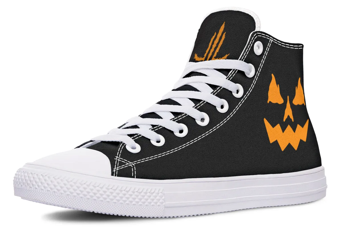 Jack O Lantern High Tops