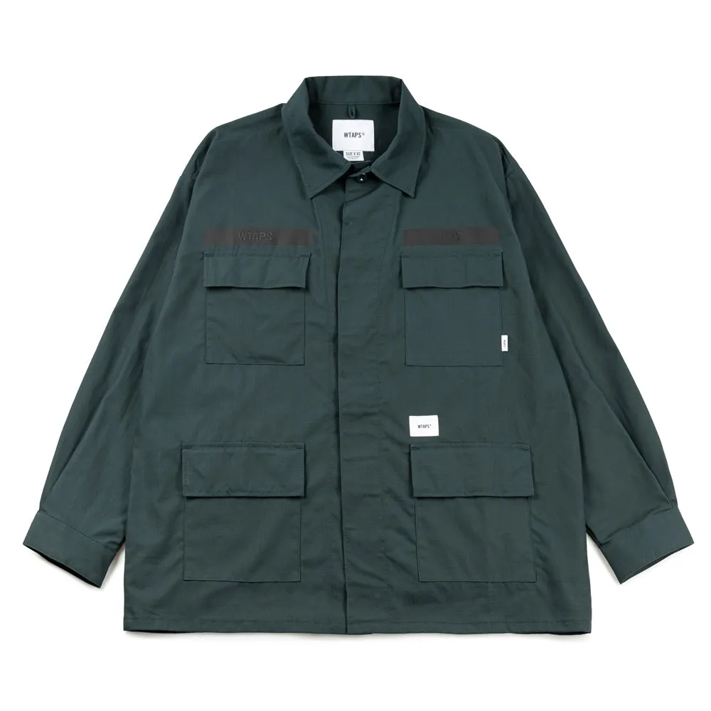 JMOD 01/ LS/ Cotton. Ripstop. Identity | Green