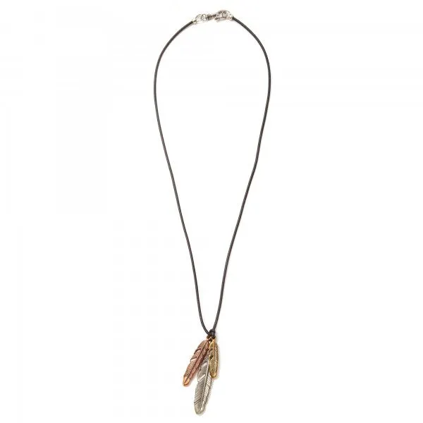 John Varvatos Feather Necklace