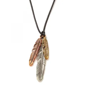 John Varvatos Feather Necklace