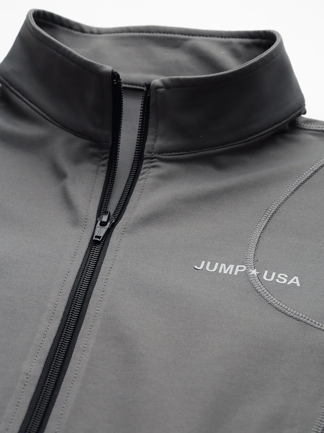 JUMP USA Women Solid Polyester Hiking Jacket