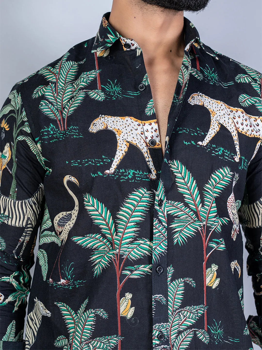 Jungle Safari Printed Shirt