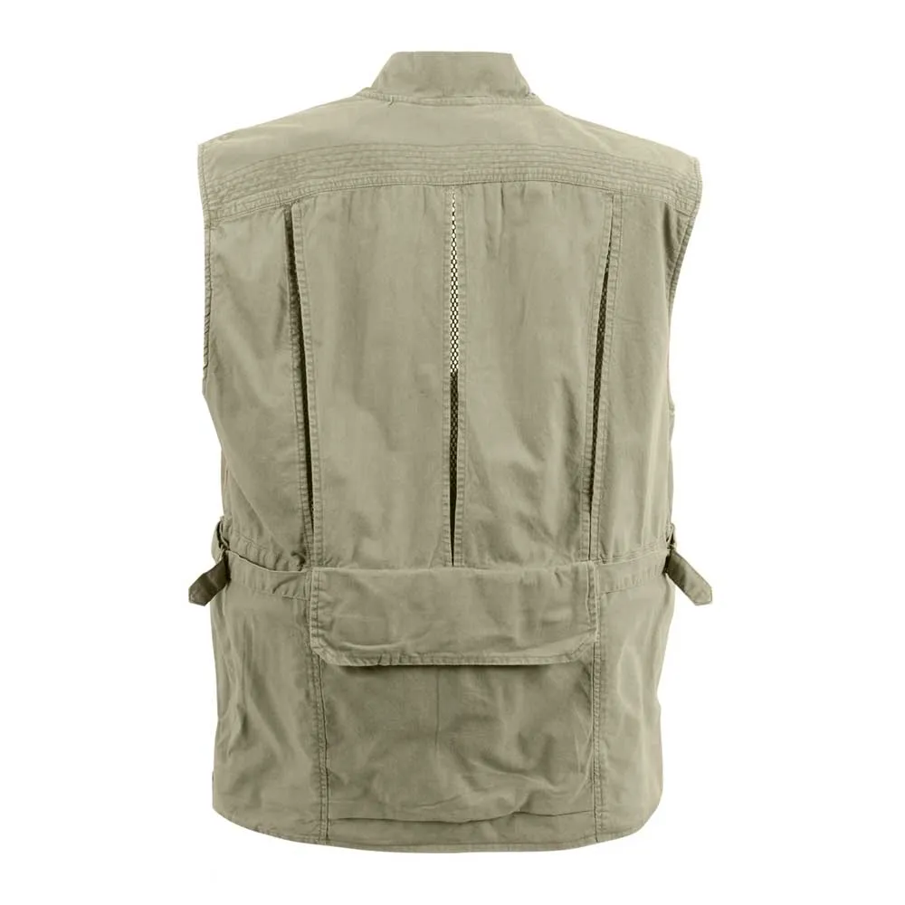 Khaki Safari Outback Travel Vest