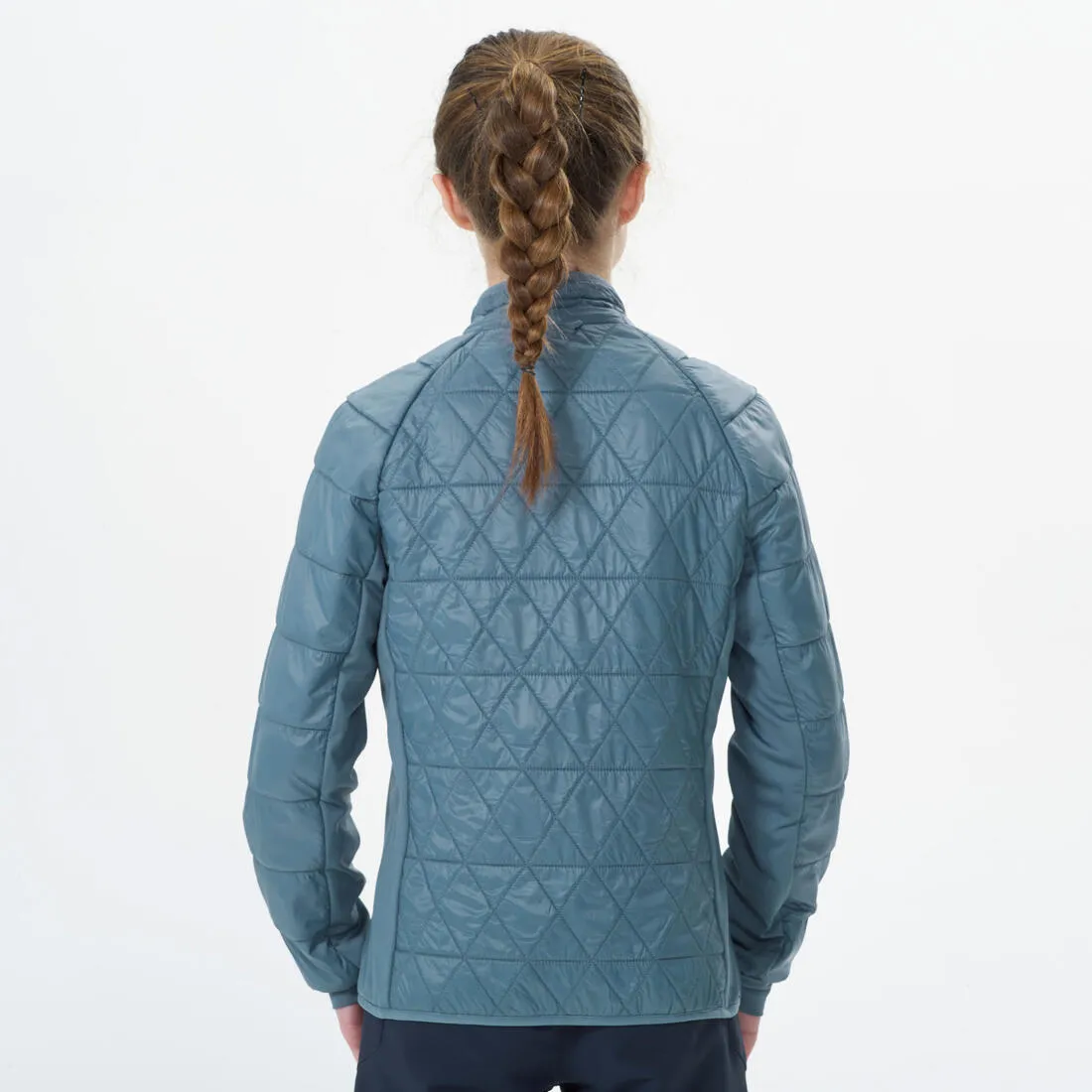 KIDS’ WARM AND WATERPROOF 3-in-1 HIKING JACKET - SH500  MTN -10°C - 7-15 YEARS
