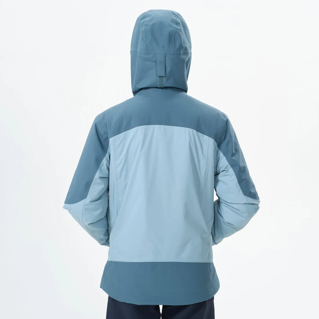 KIDS’ WARM AND WATERPROOF 3-in-1 HIKING JACKET - SH500  MTN -10°C - 7-15 YEARS