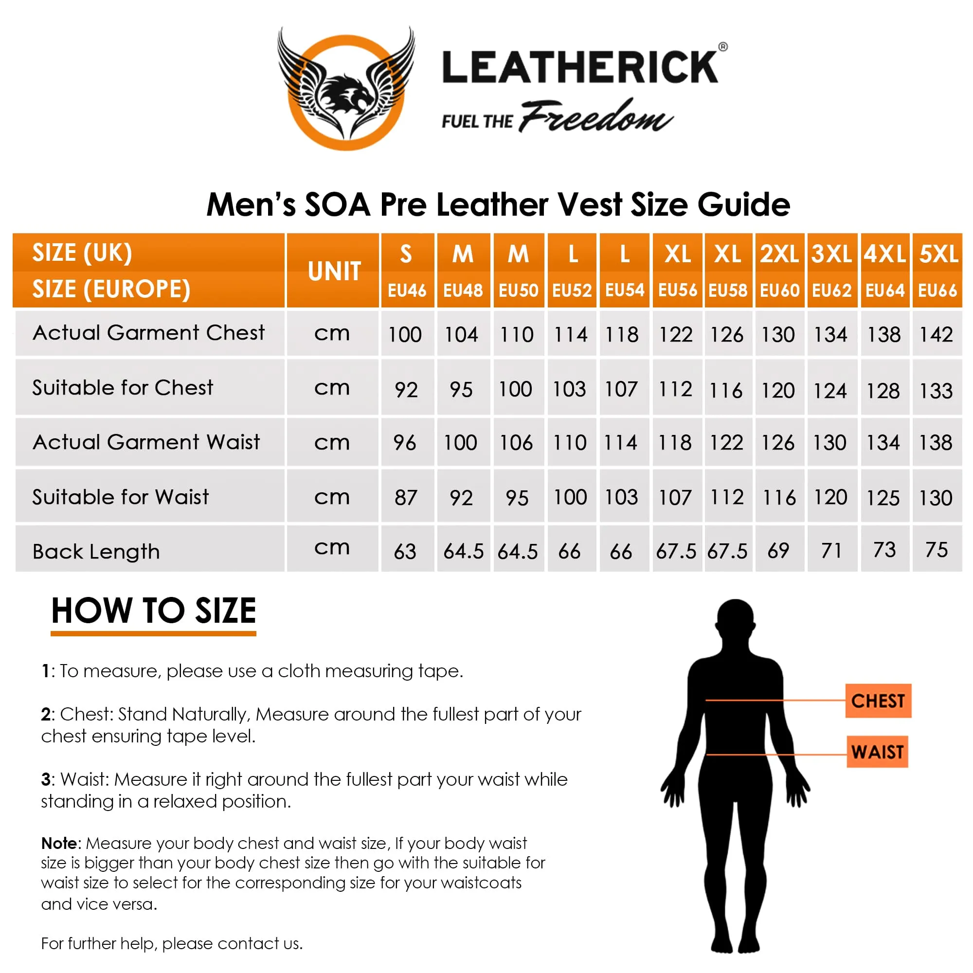 Leatherick Dual Closure Satin Lining Custom Biker Vest