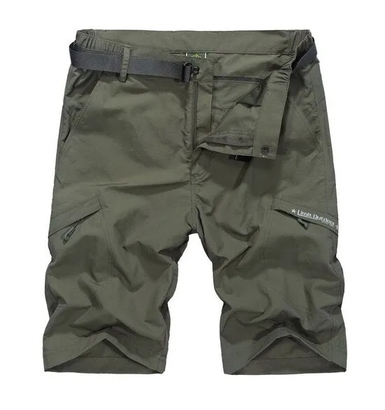 LoClimb Outdoor Hiking Shorts Men Camping/Climbing/Trekking Short Mens Quick Dry Travel Shorts Men's Sports Shorts Fishing AM385